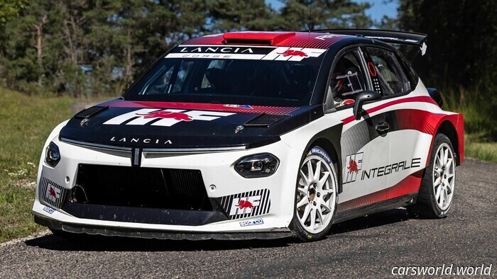 La Lancia HF Integrale torna con cerchi bianchi e qualcosa da dimostrare | Carscoops